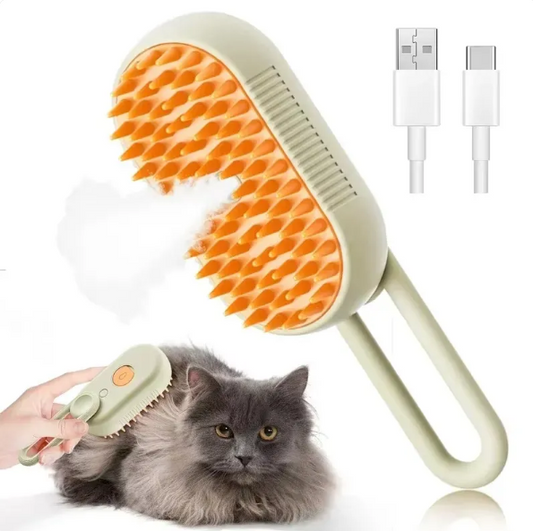 3-in-1 Steam Pet Brush
