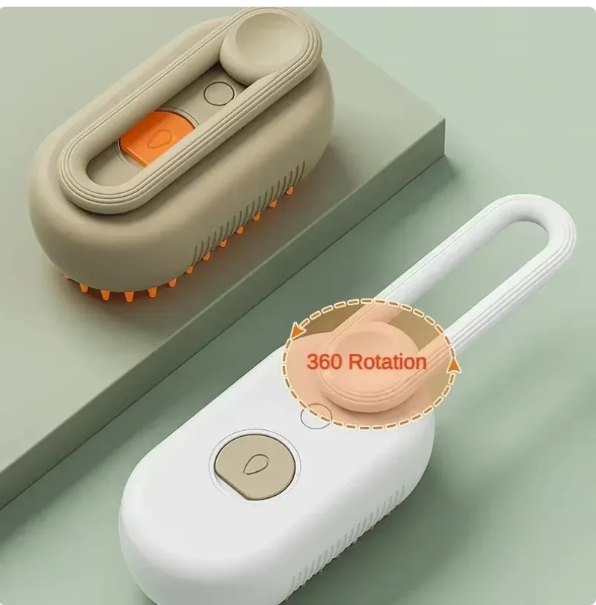 3-in-1 Steam Pet Brush
