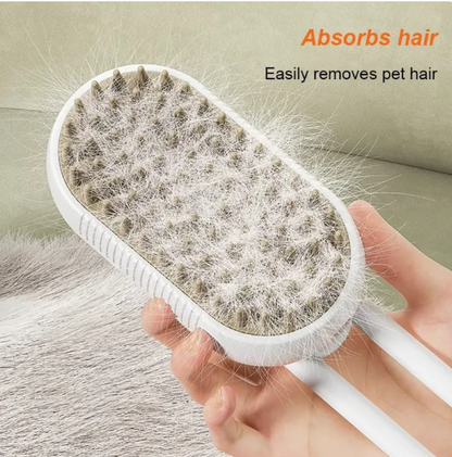 3-in-1 Steam Pet Brush