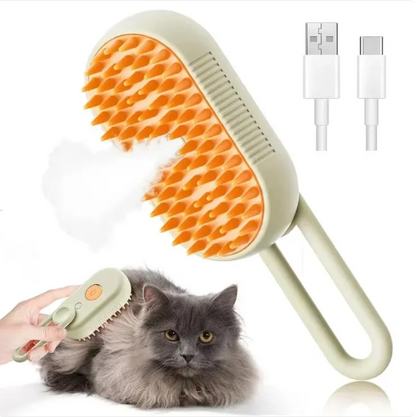 3-in-1 Steam Pet Brush